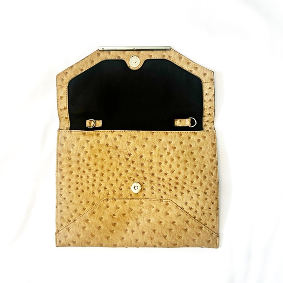 Merona Envelope Cocktail Ostrich Clutch - Picture 3 of 3